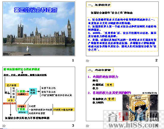 英国的议会和政府ppt1 人教课标版